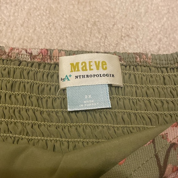 Maeve Floral Tulle Blouse - Picture 6 of 7